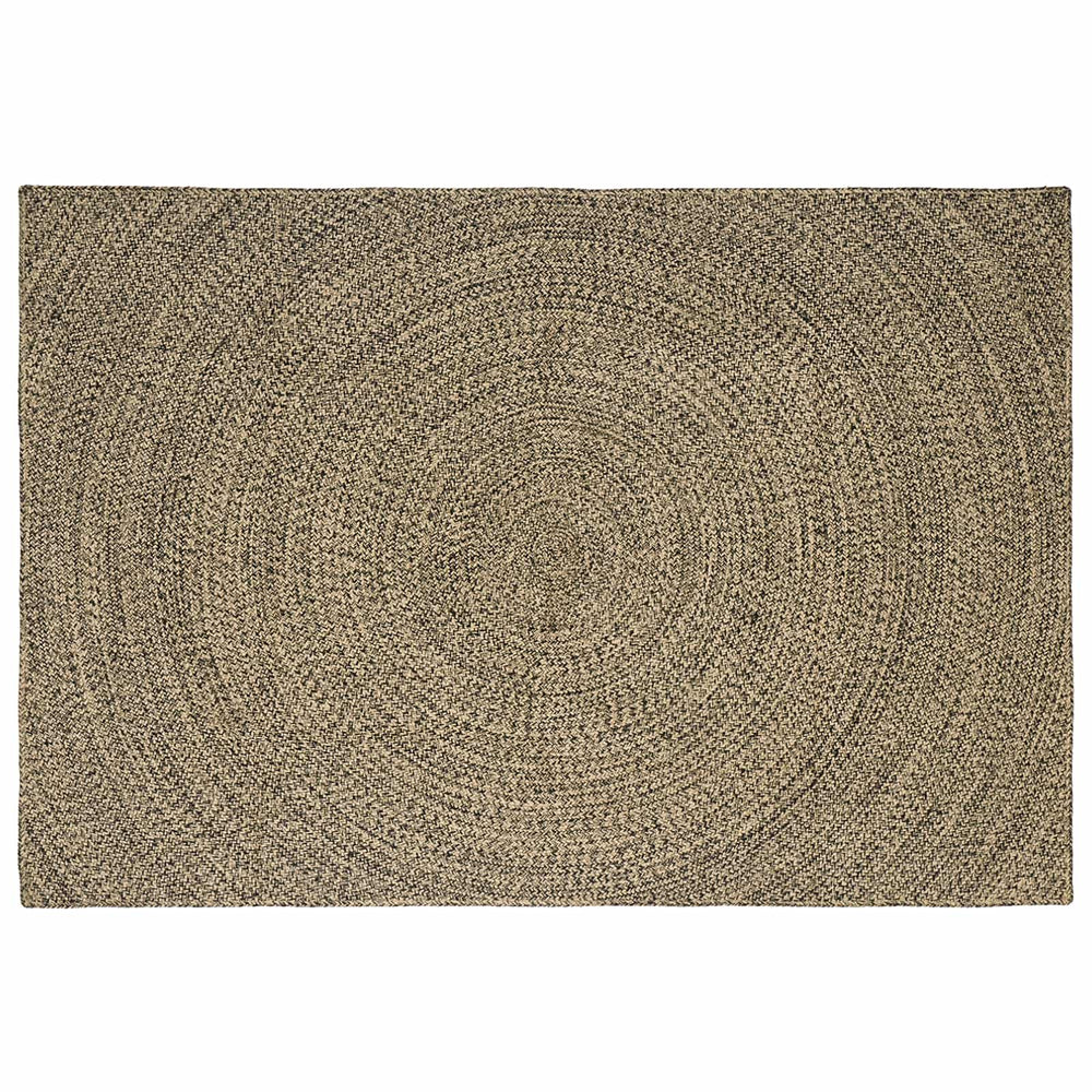 Zoninės kiliminės dangos Natūrali ir juoda 200 x 290 cm Džiutas