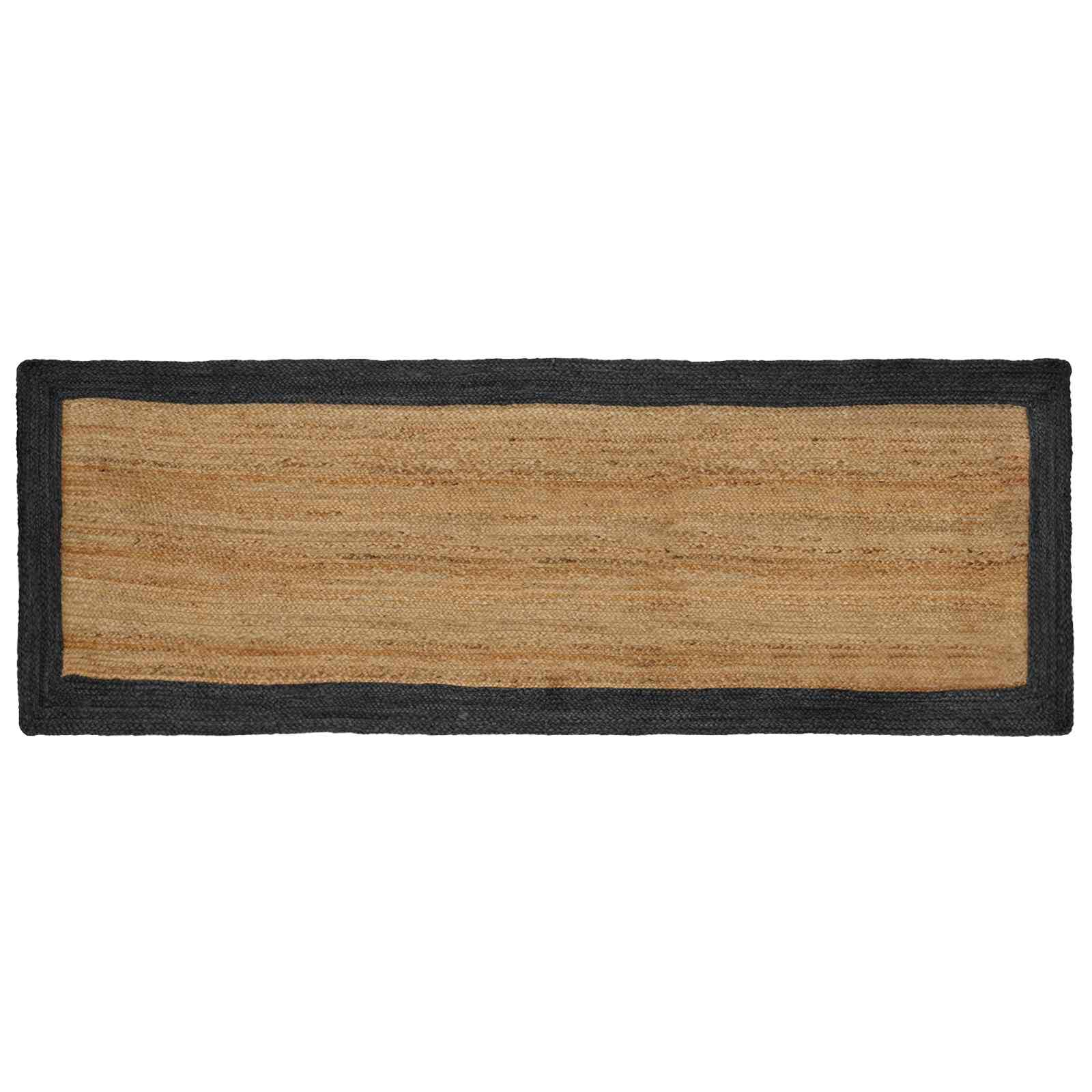 Zoninės kiliminės dangos Natūrali ir tamsiai pilka 80 x 200 cm