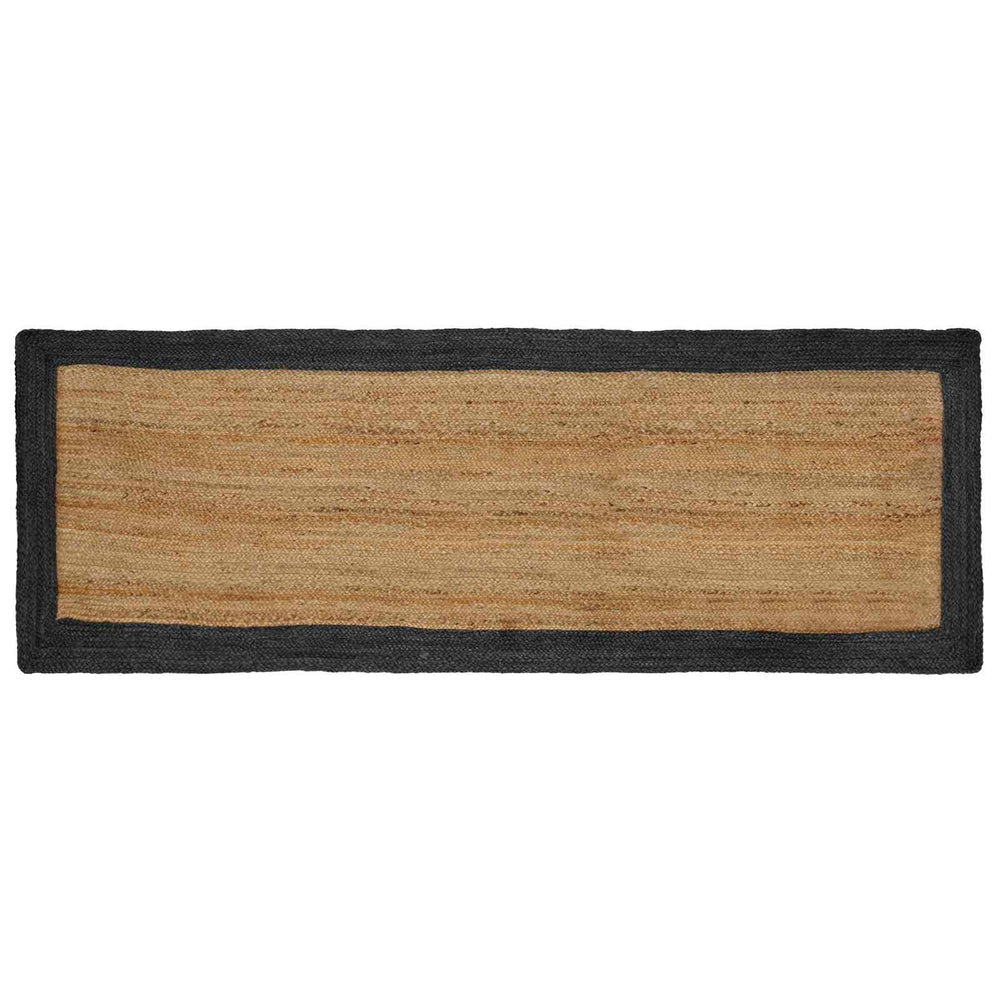 Zoninės kiliminės dangos Natūrali ir tamsiai pilka 80 x 250 cm