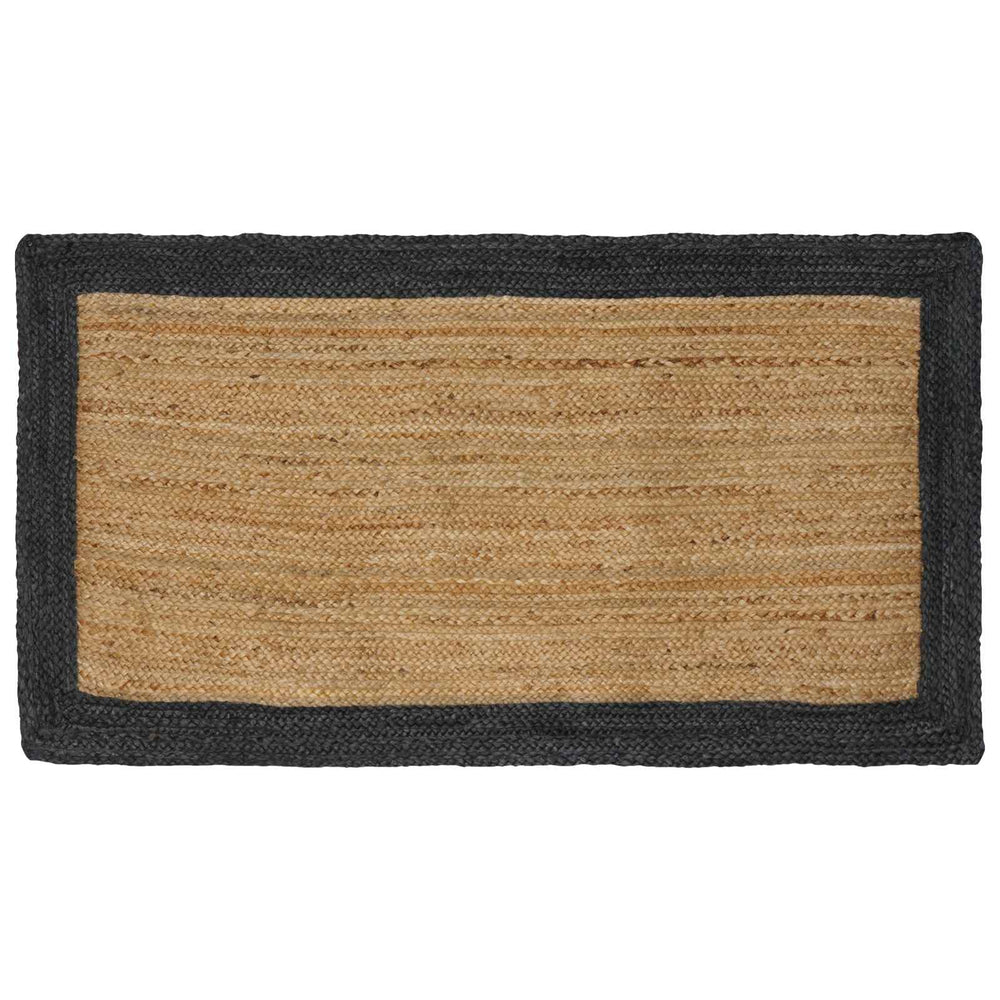 Zoninės kiliminės dangos Natūrali ir tamsiai pilka 100 x 200 cm