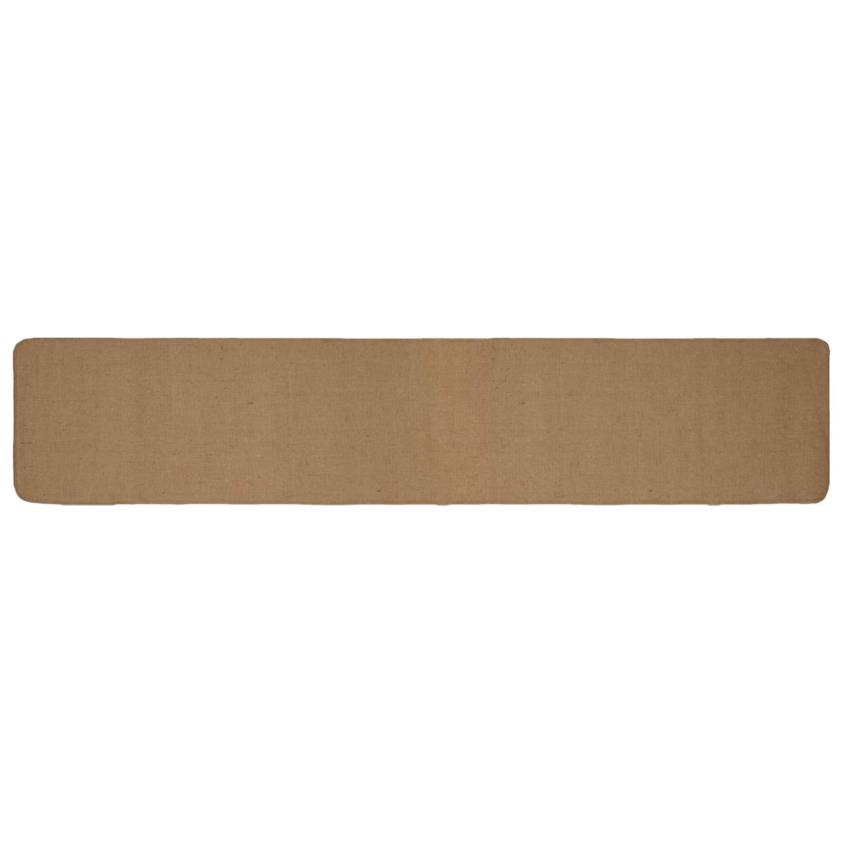 Kilimas Šviesiai rudas 60 x 400 cm Džiutas