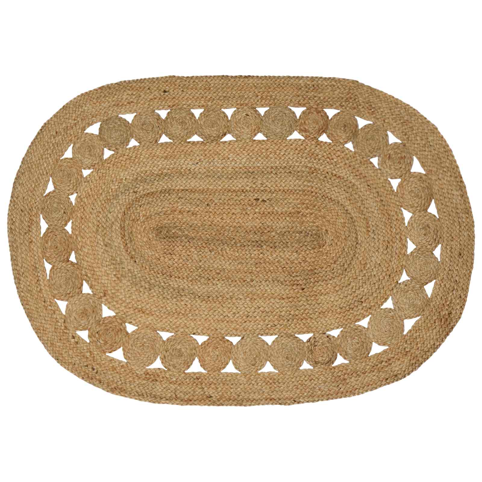Kilimas Ruda 100 x 152 cm Džiutas