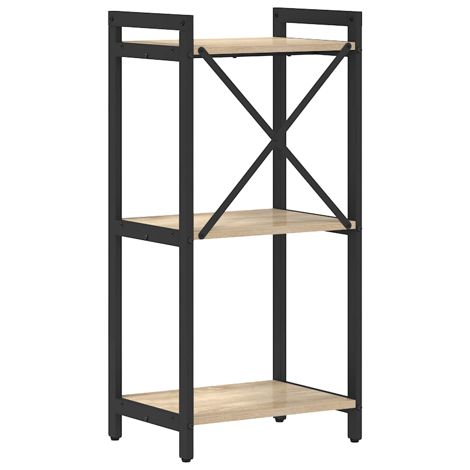 Bookcase Sonoma oak 40 x 30 x 83 cm Engineered wood