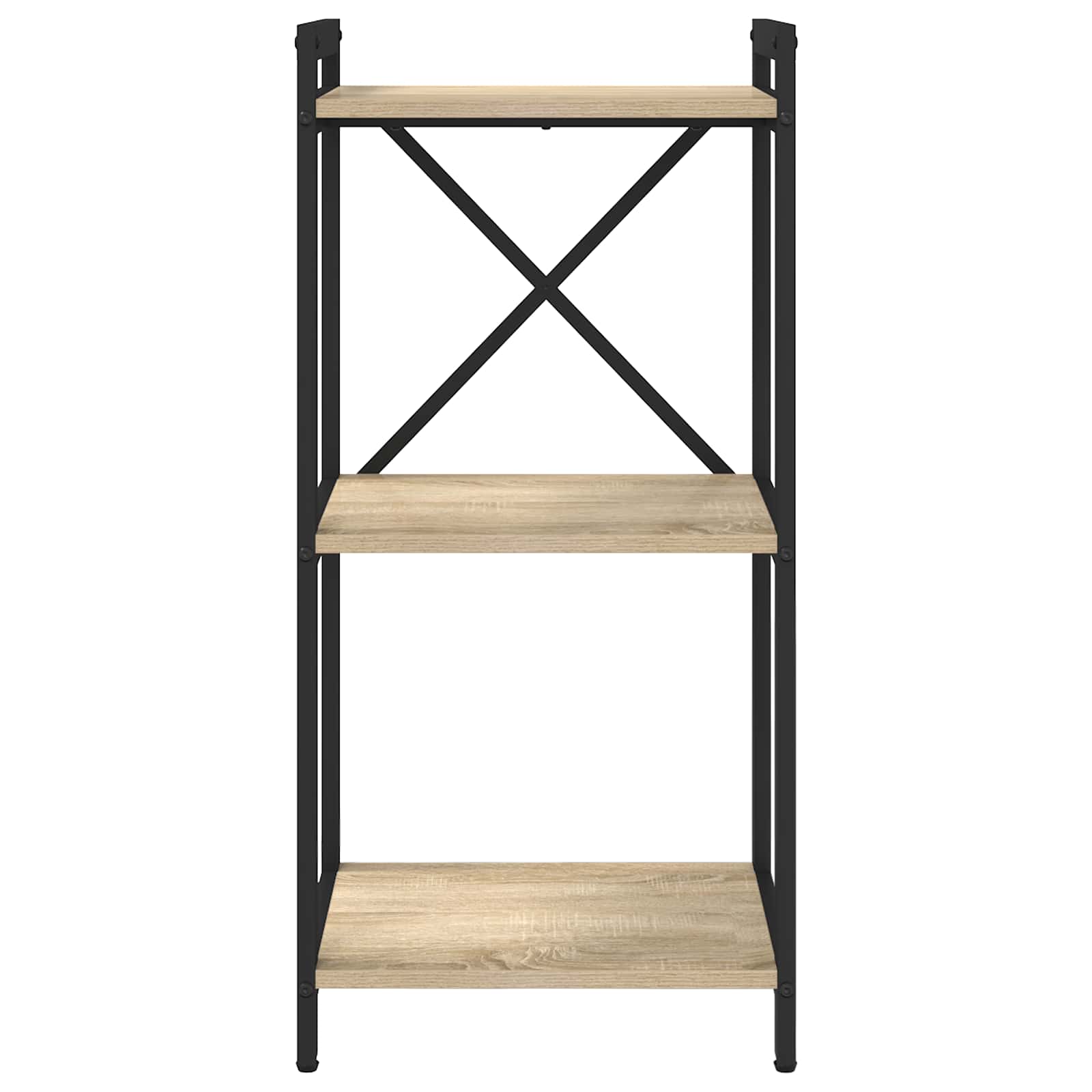 Bookcase Sonoma oak 40 x 30 x 83 cm Engineered wood