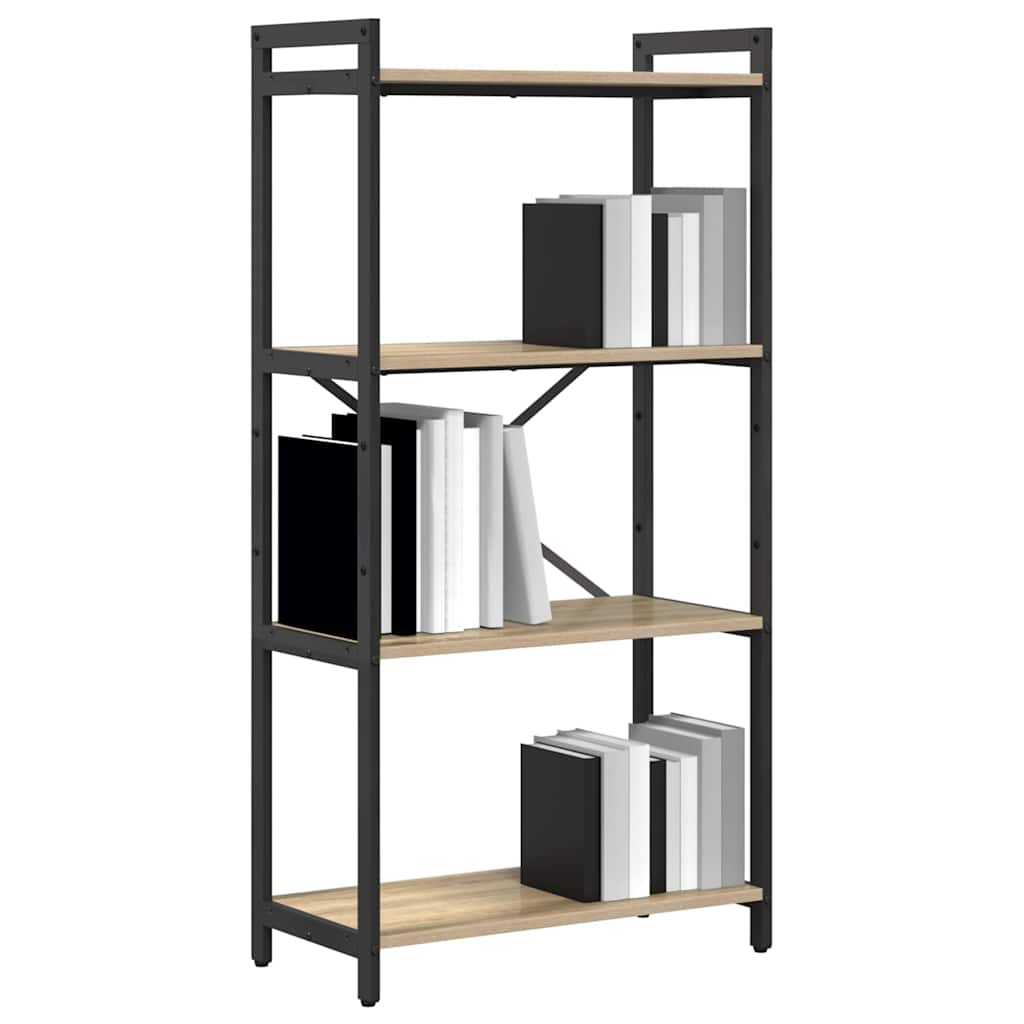 Grāmatu plaukts Sonoma ozols 60 x 30 x 118 cm Inženierijas koks