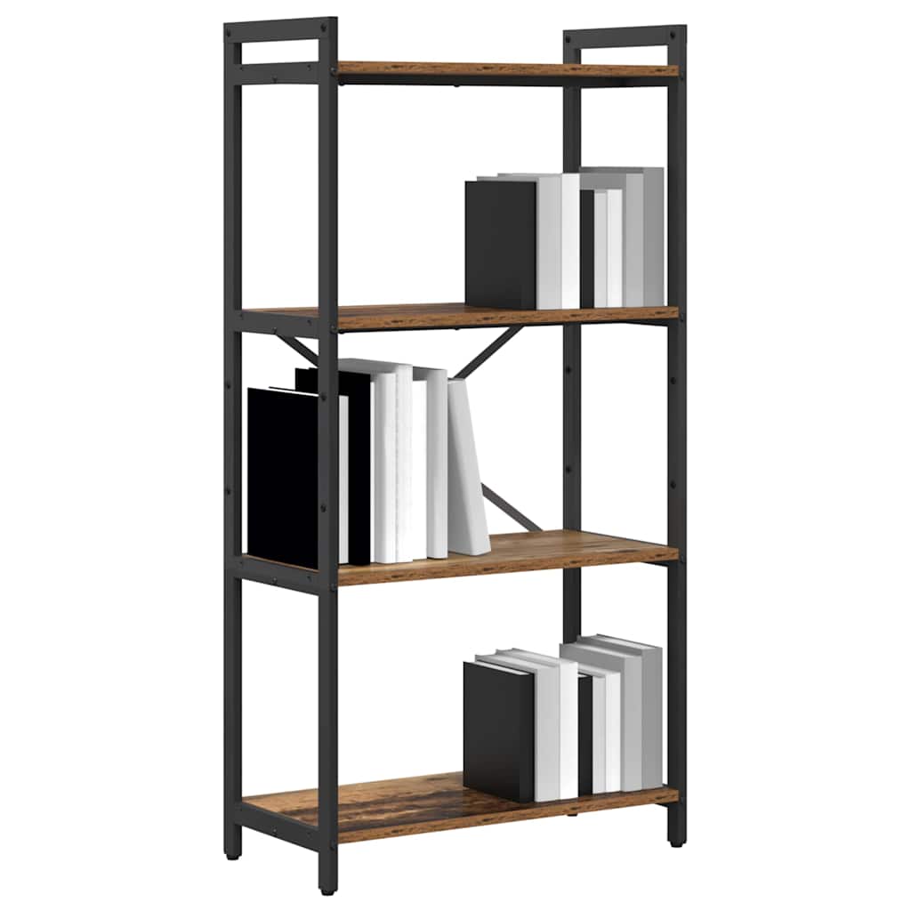 Knygų lentyna Sena mediena 60 x 30 x 118 cm Apdirbta mediena
