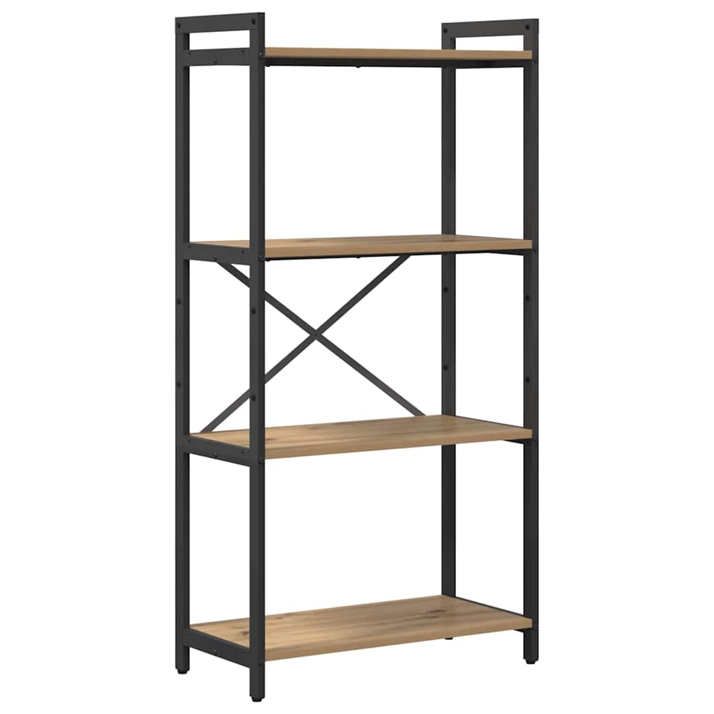 Bookcase artisan oak 60 x 30 x 118 cm Engineered wood