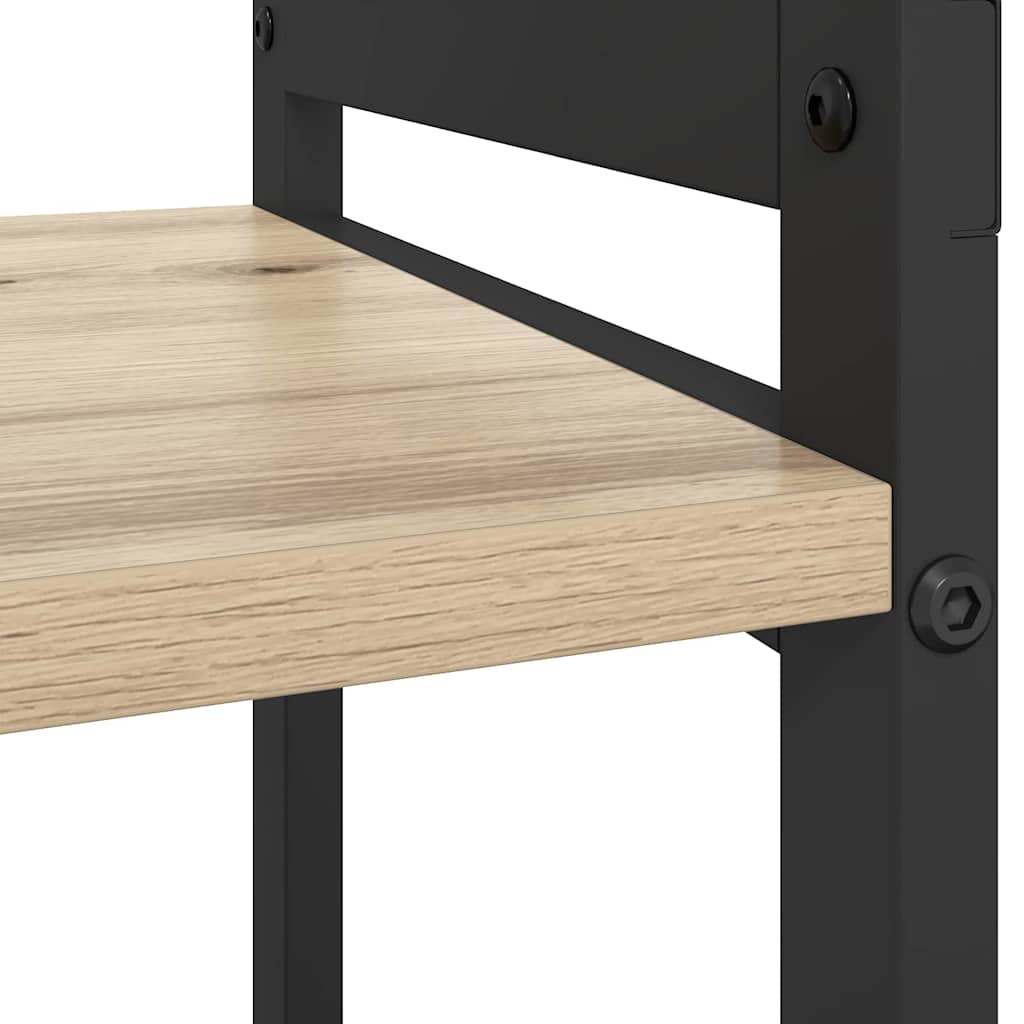 Bookcase Sonoma oak 60 x 30 x 48.5 cm Engineered wood