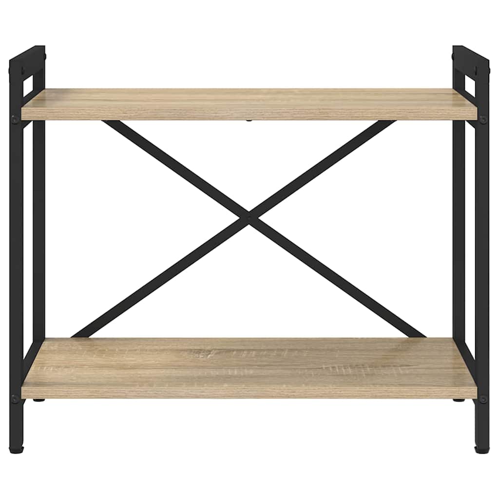 Bookcase Sonoma oak 60 x 30 x 48.5 cm Engineered wood
