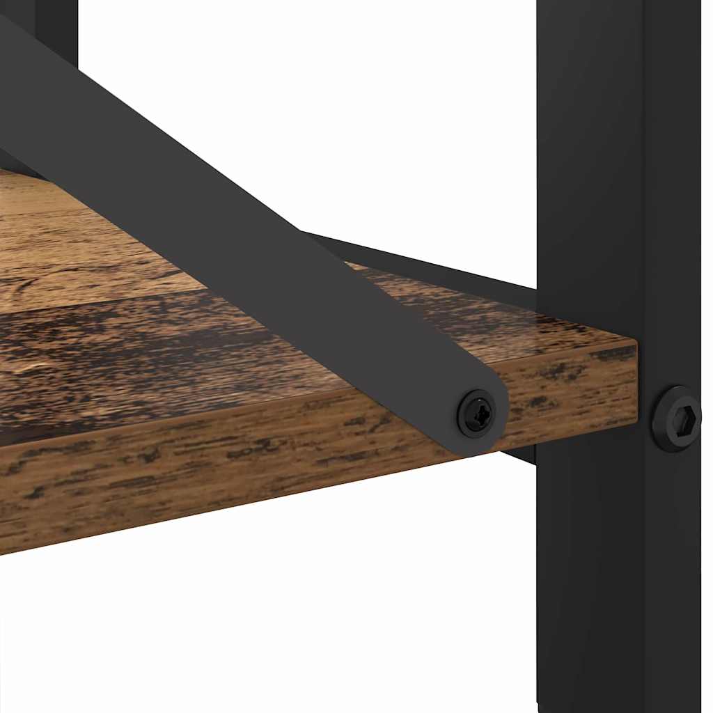 Grāmatu plaukts Vecs koks 60 x 30 x 48.5 cm Apstrādāts koks