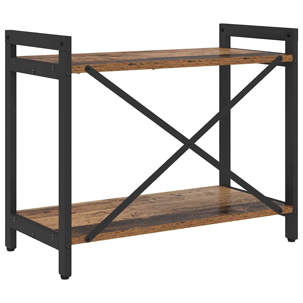 Grāmatu plaukts Vecs koks 60 x 30 x 48.5 cm Apstrādāts koks