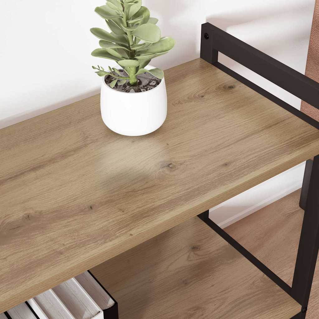 Bookcase artisan oak 60 x 30 x 48.5 cm