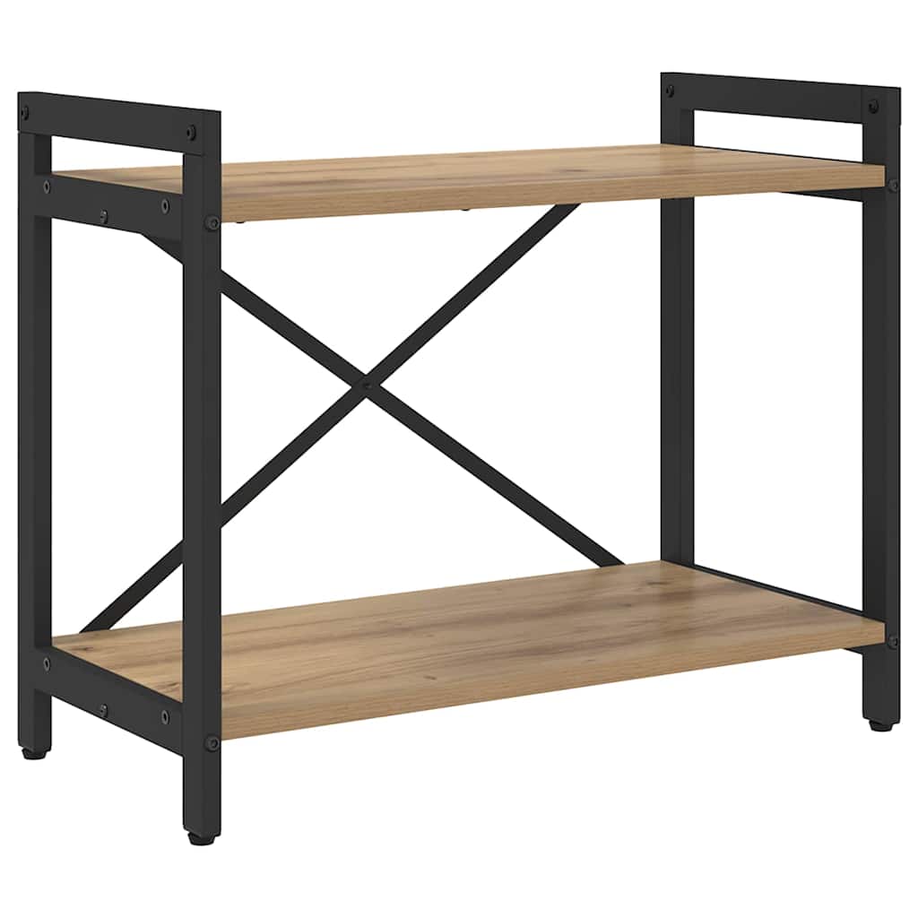 Bookcase artisan oak 60 x 30 x 48.5 cm