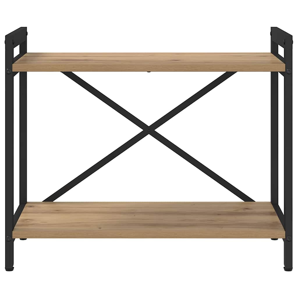 Bookcase artisan oak 60 x 30 x 48.5 cm