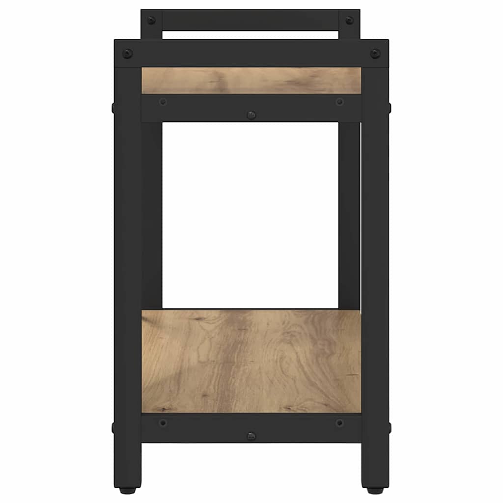 Bookcase artisan oak 60 x 30 x 48.5 cm