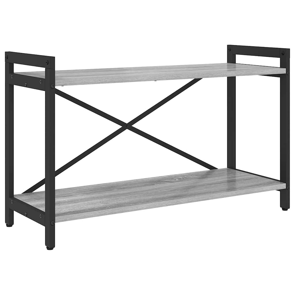 Grāmatu plaukts Pelēka sonoma ozola 80 x 30 x 48.5 cm