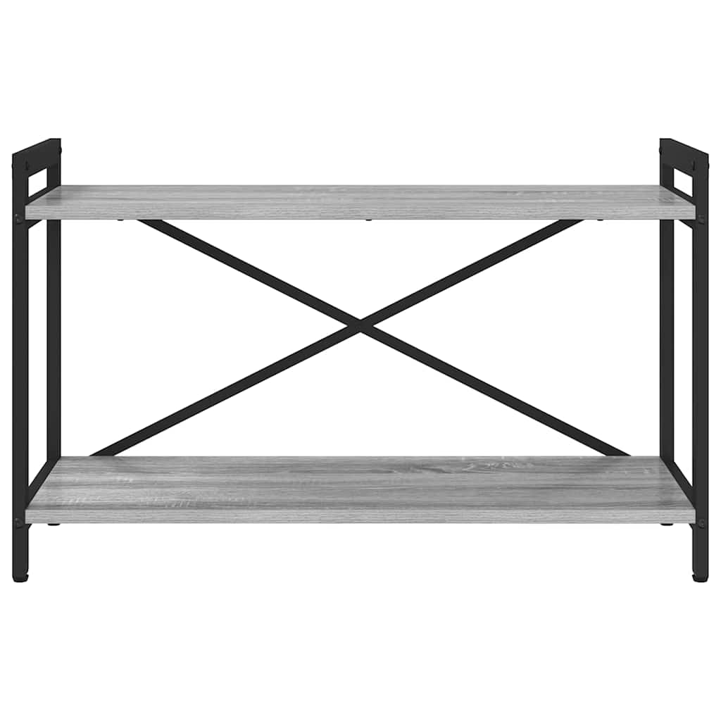 Grāmatu plaukts Pelēka sonoma ozola 80 x 30 x 48.5 cm
