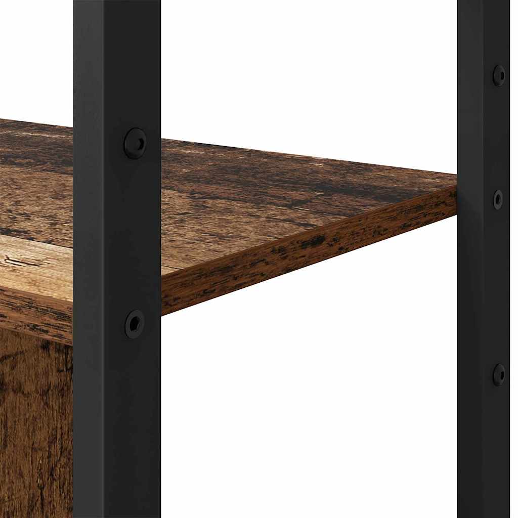 Grāmatu plaukts Sena koksne 80 x 30 x 155,5 cm Apstrādāta koksne
