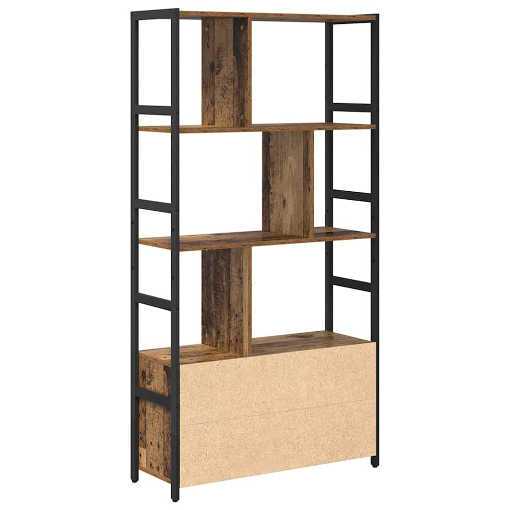 Grāmatu plaukts Sena koksne 80 x 30 x 155,5 cm Apstrādāta koksne
