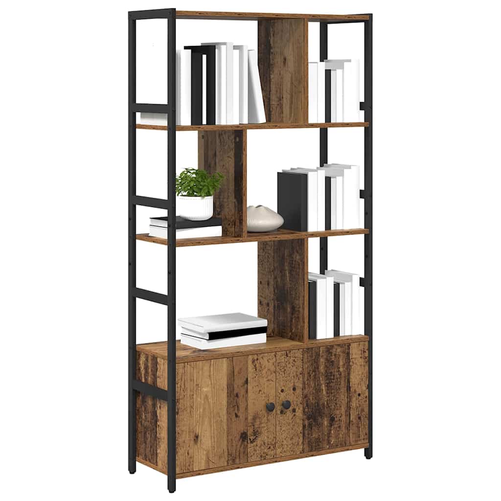 Grāmatu plaukts Sena koksne 80 x 30 x 155,5 cm Apstrādāta koksne