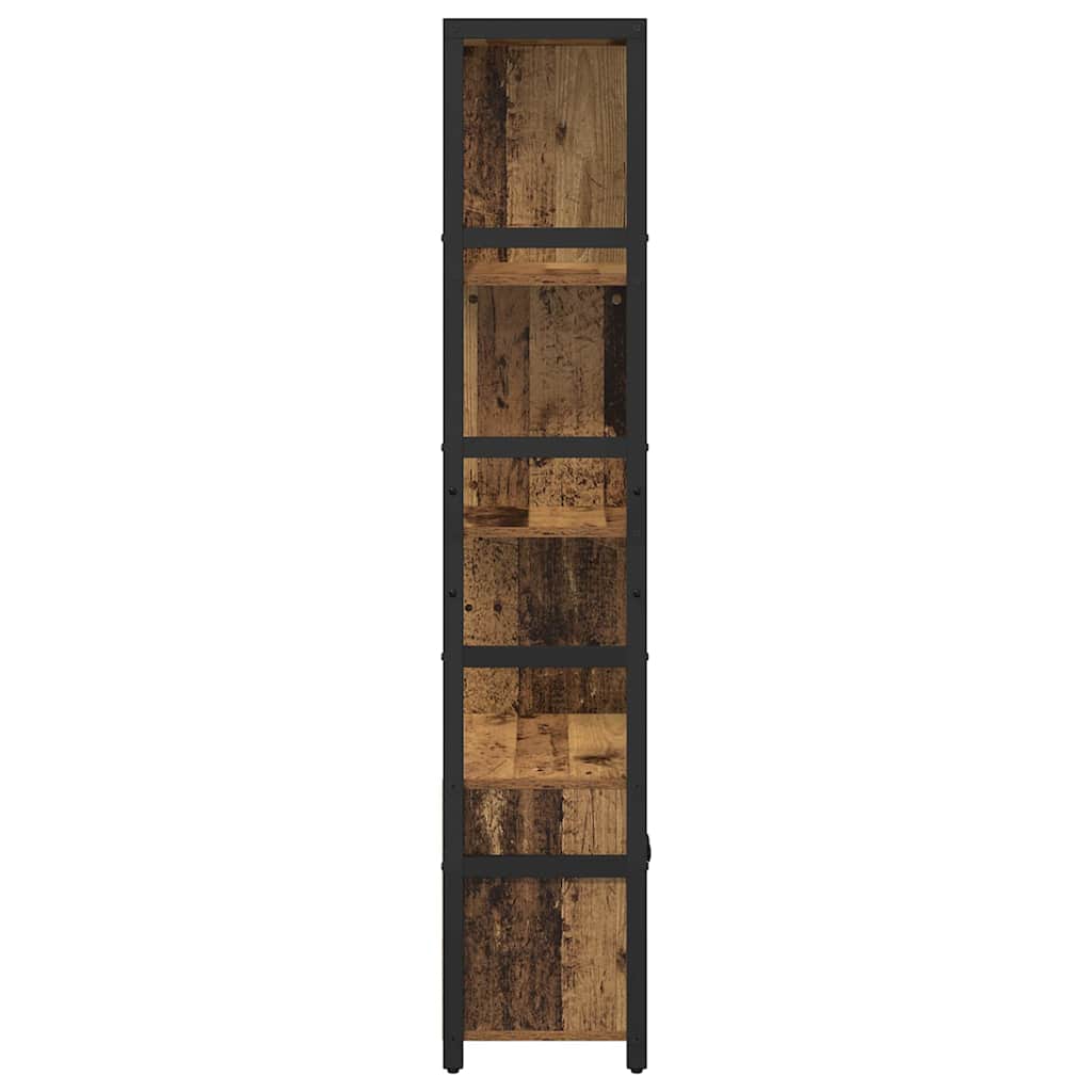 Grāmatu plaukts Sena koksne 80 x 30 x 155,5 cm Apstrādāta koksne