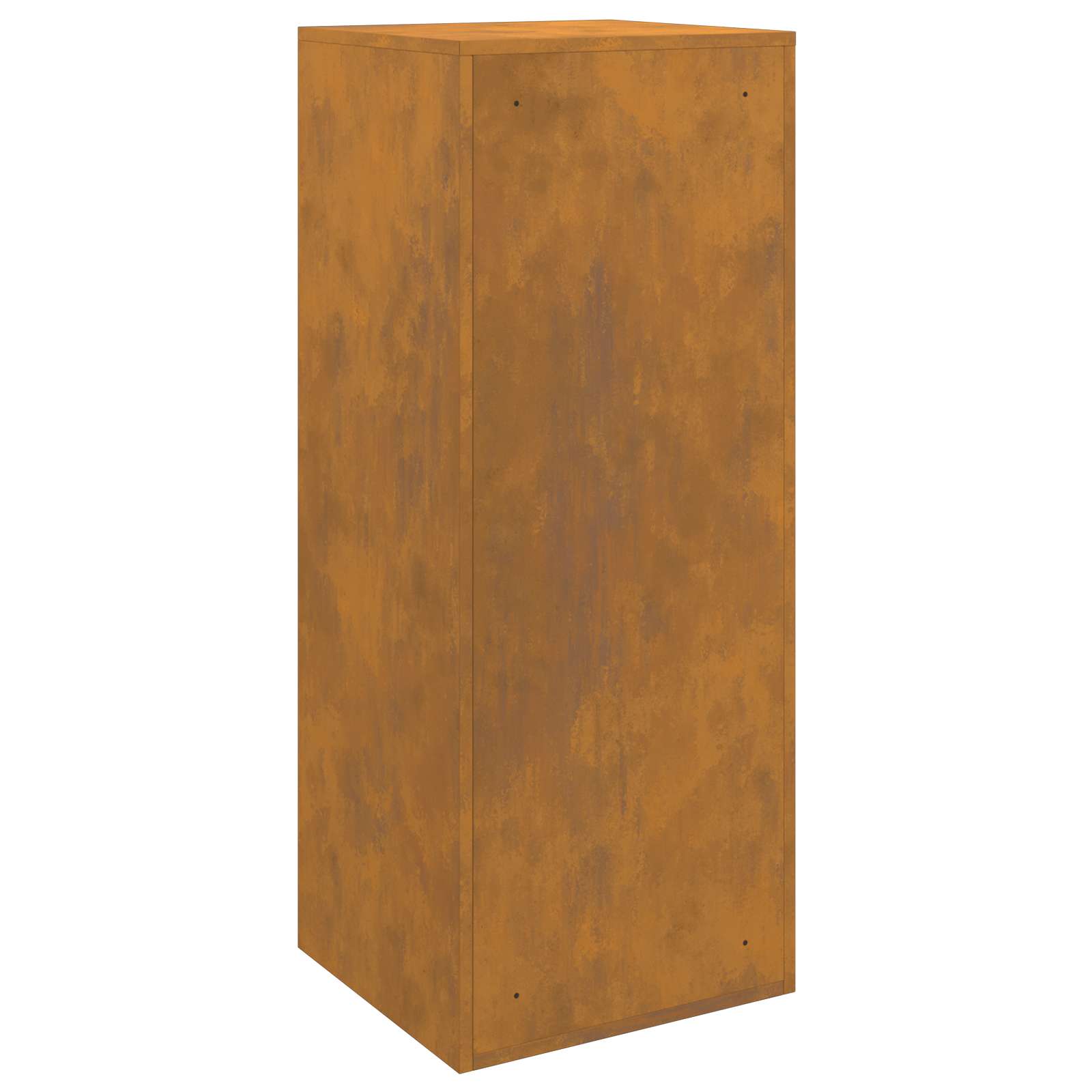 Siuntų dėžutė su saugykla su durimis Rūdijanti 41 x 38 x 103 cm