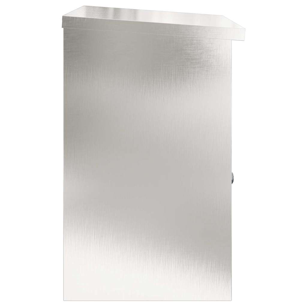 Parcel Box Black 44 x 35 x 59 cm Stainless steel