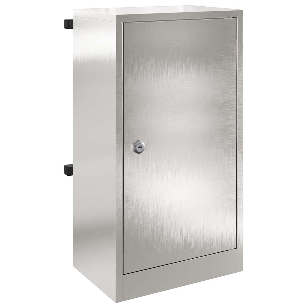 mailbox Juoda 30 x 23 x 55 cm Nerūdijantis plienas