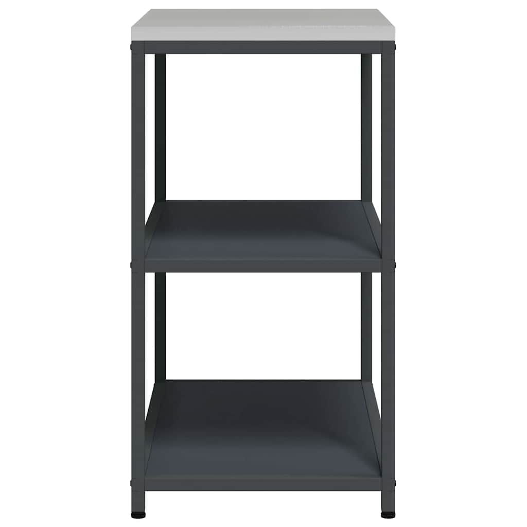 Kitchen Storage Anthracite 60 x 50 x 92 cm Steel
