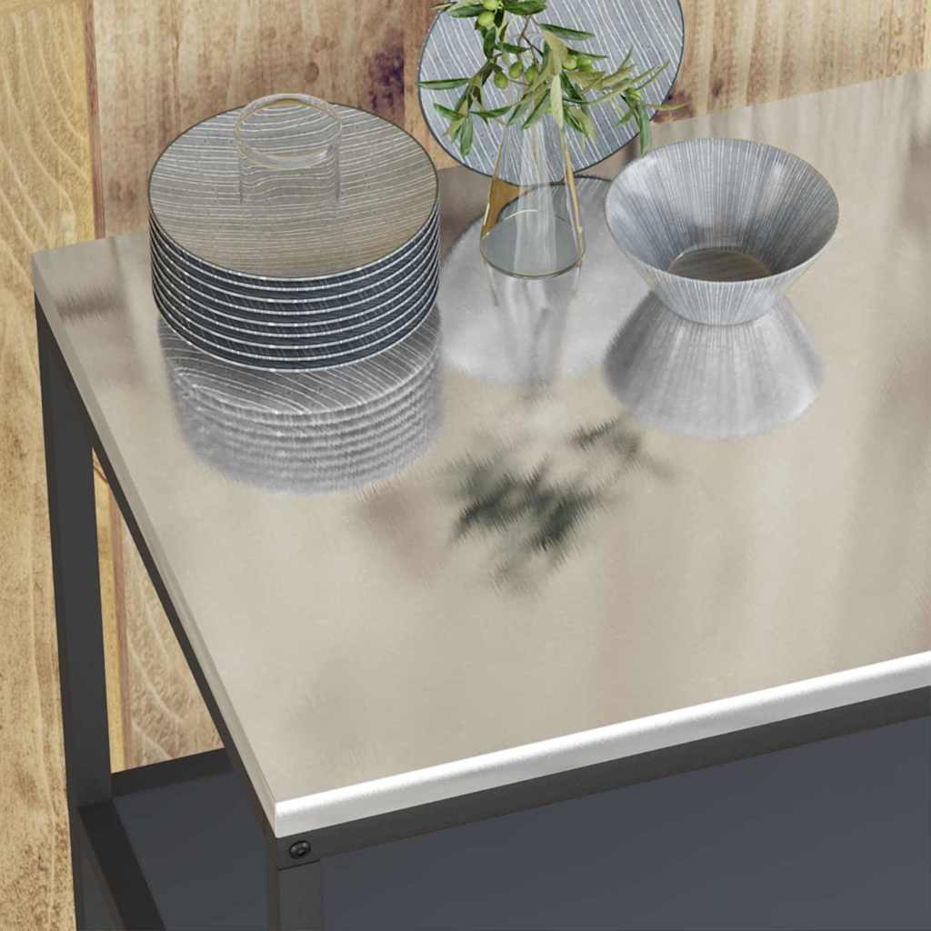 Kitchen Storage Anthracite 60 x 50 x 92 cm Steel