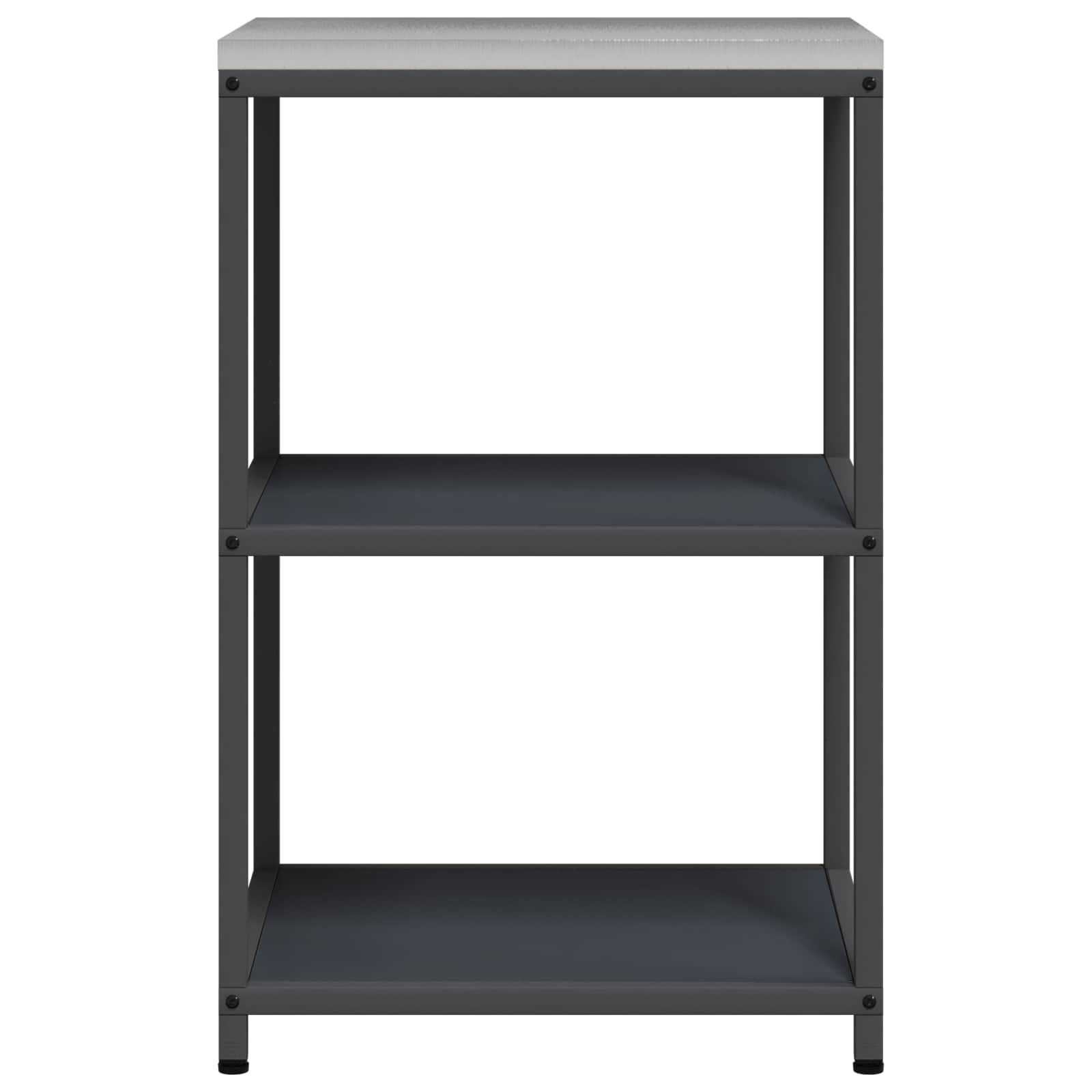 Kitchen Storage Anthracite 60 x 50 x 92 cm Steel