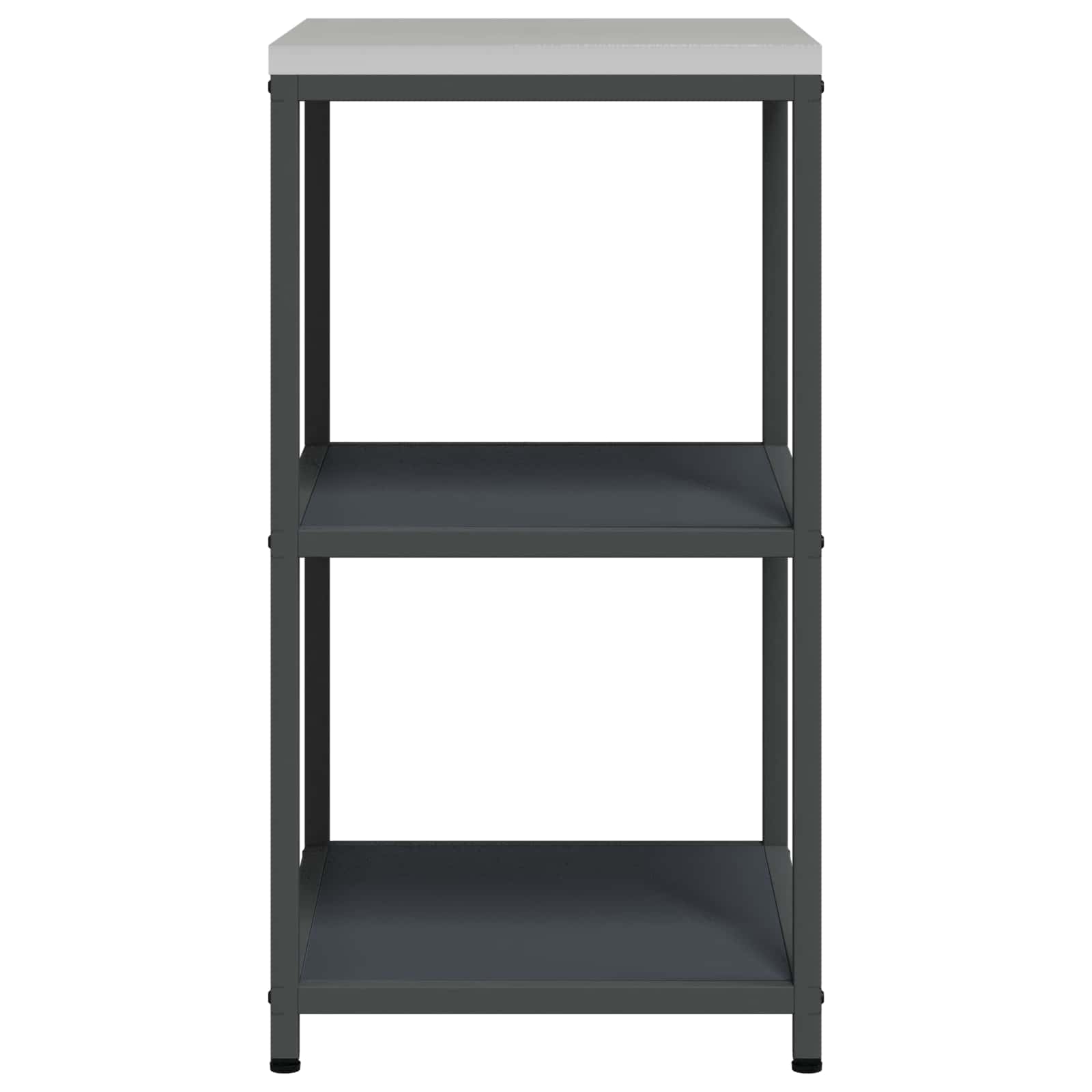 Kitchen Storage Anthracite 60 x 50 x 92 cm Steel