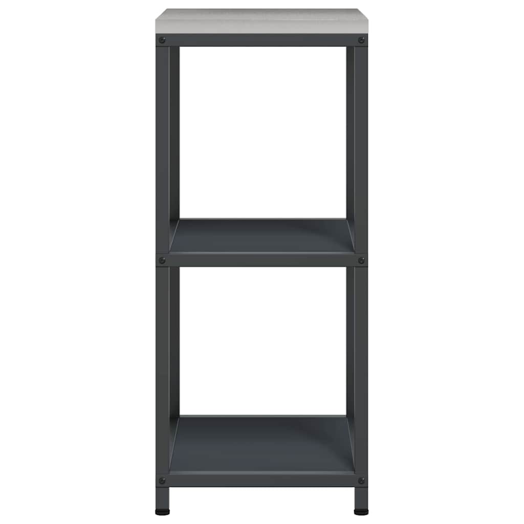 Kitchen Storage Anthracite 60 x 50 x 92 cm Steel