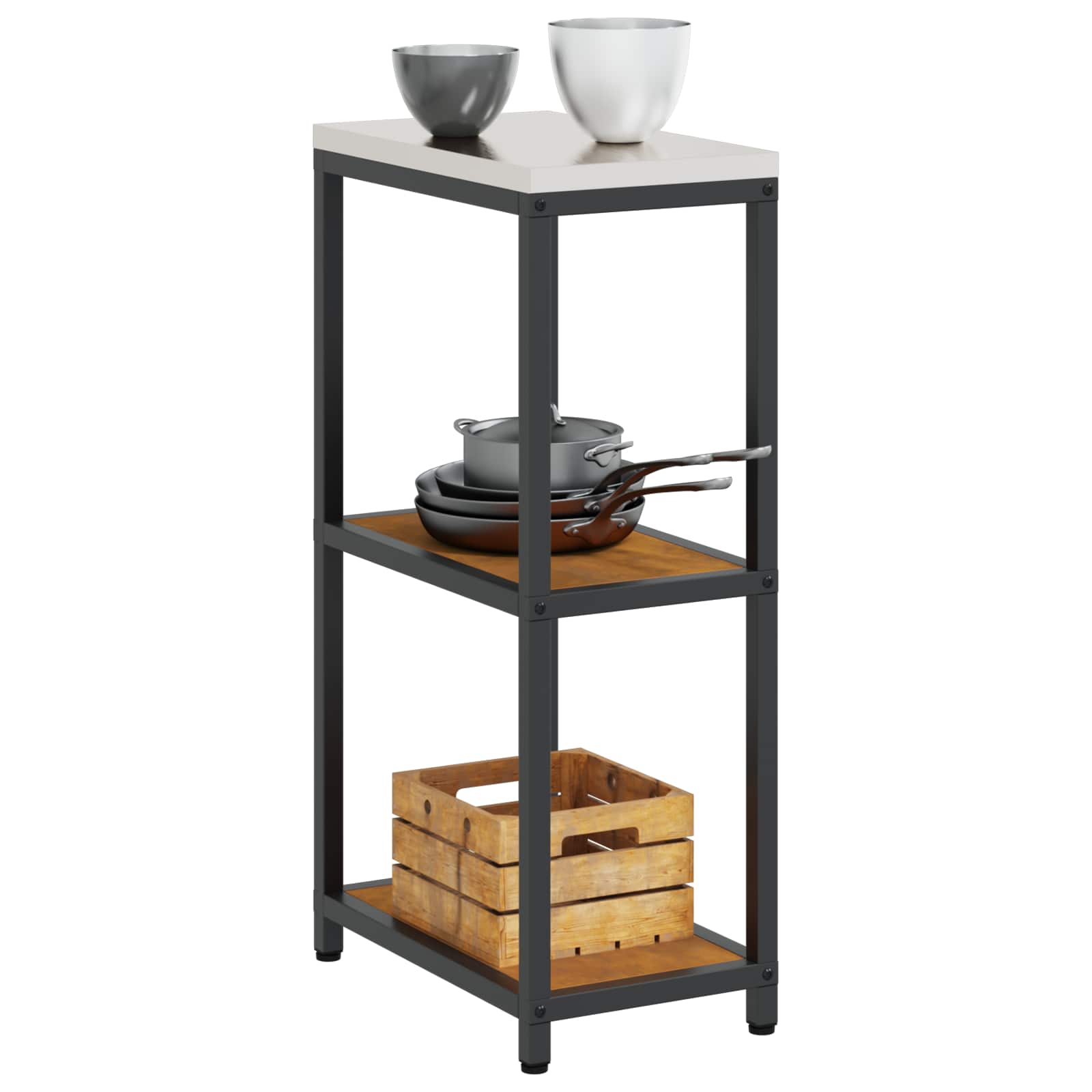 Kitchen storage Rusting 60 x 50 x 92 cm Steel