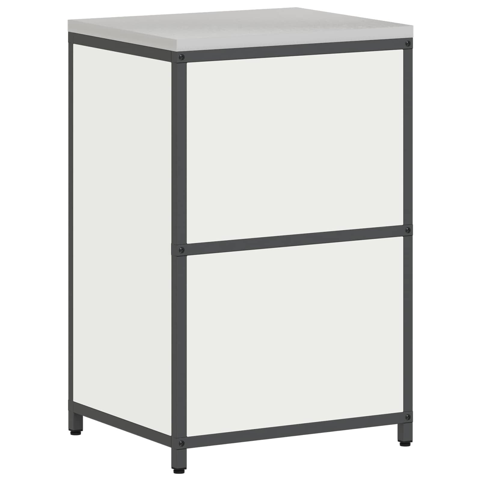 Virtuves uzglabāšana ar plauktu Balta 60 x 50 x 92 cm Tērauds
