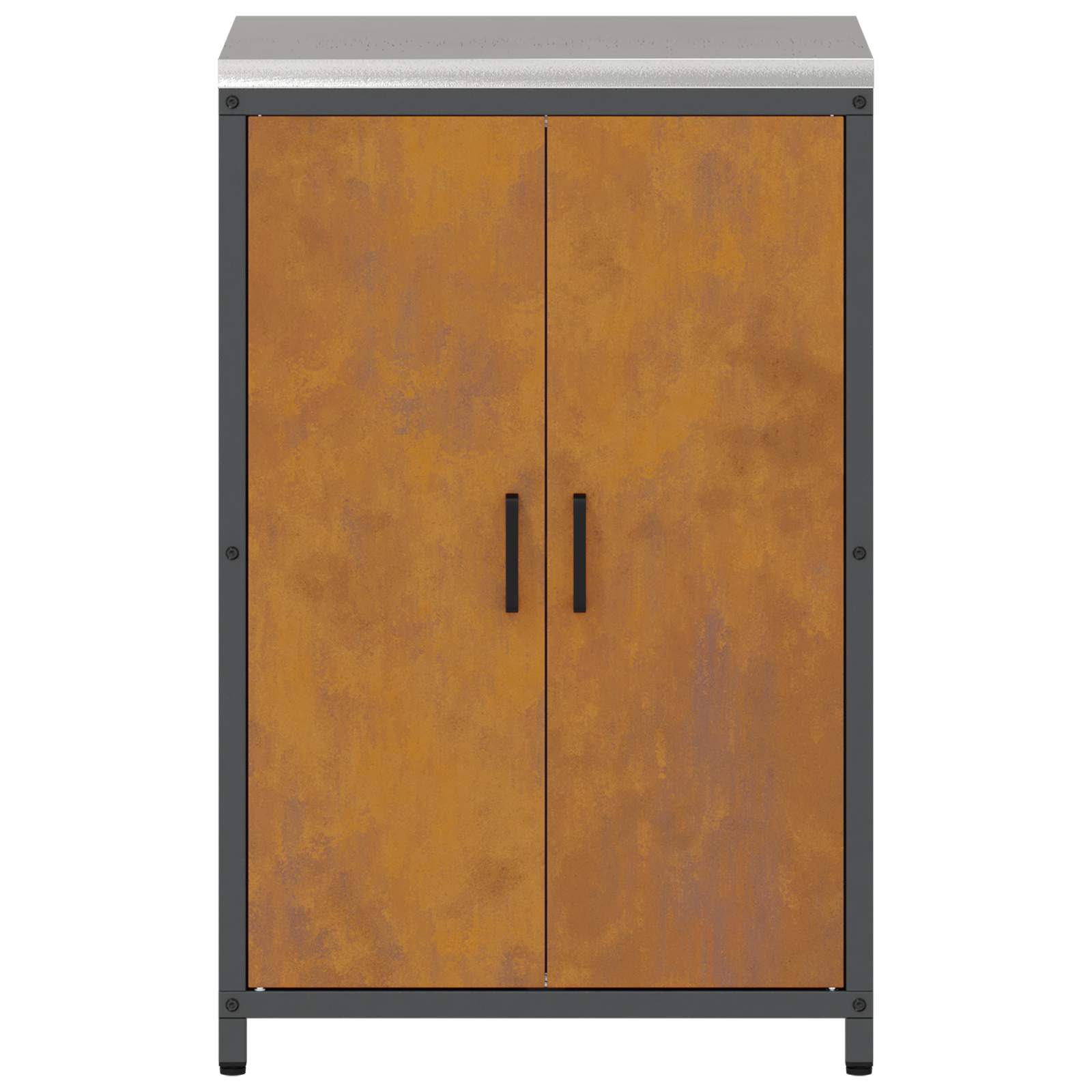 Kitchen storage Rusting 60 x 50 x 92 cm Steel