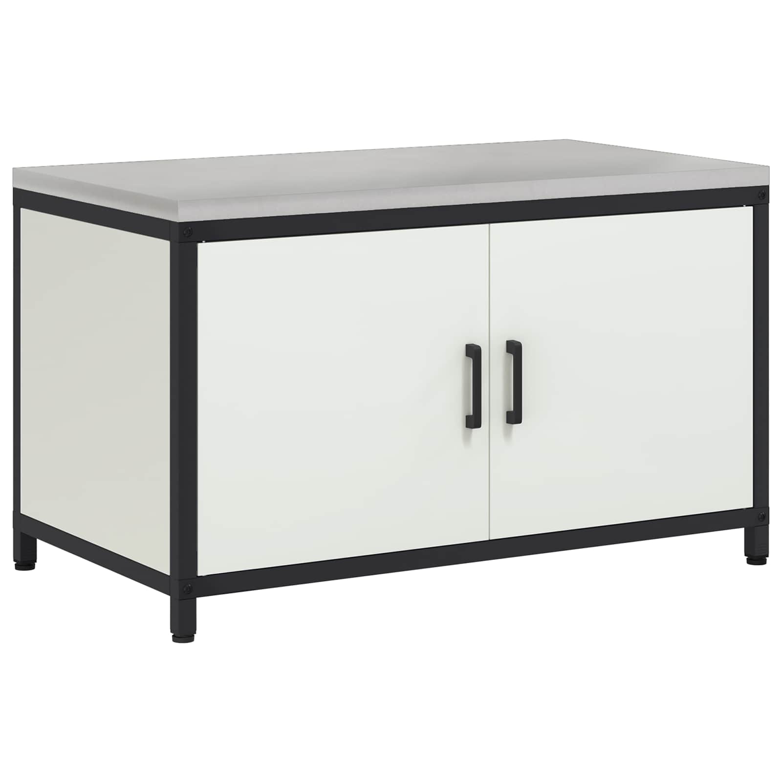 Virtuves uzglabāšana ar plauktu Balta 60 x 50 x 92 cm Tērauds