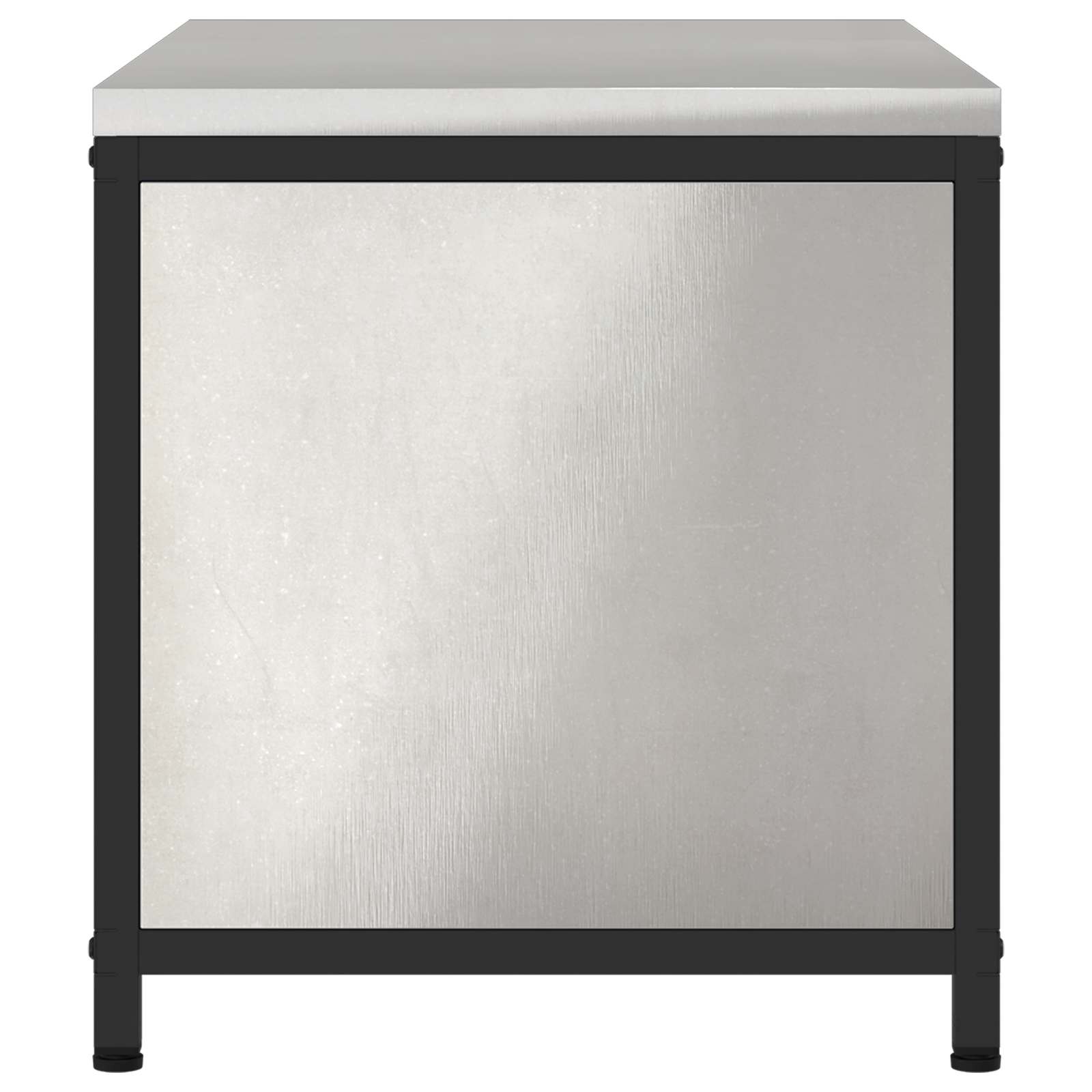 Virtuves uzglabāšanas plaukts Sudraba 60 x 50 x 92 cm Tērauds