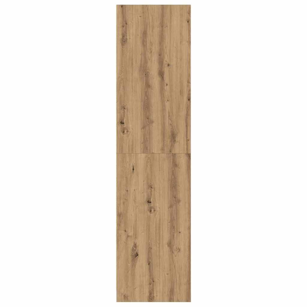 Shelf cabinet with storage artisan oak Engineered wood