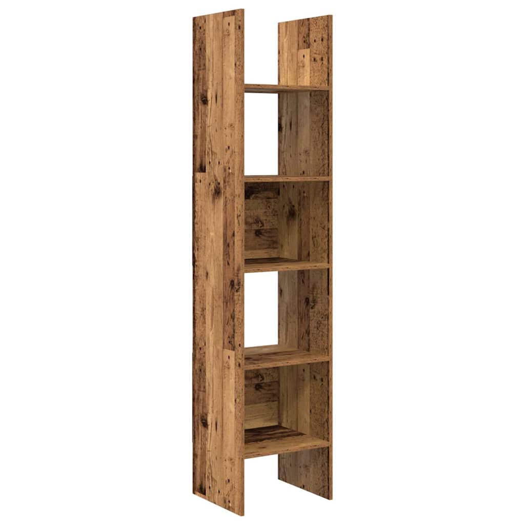 Grāmatu plaukts Vecs koks 40 x 35 x 180 cm Apstrādāta koksne