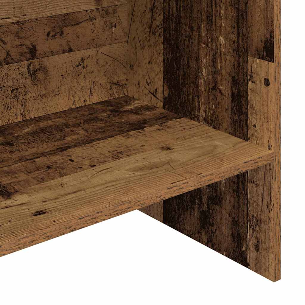 Grāmatu plaukts Vecs koks 60 x 35 x 180 cm Apstrādāta koksne