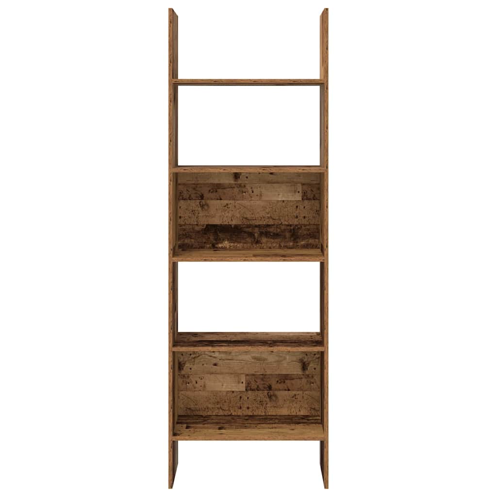 Grāmatu plaukts Vecs koks 60 x 35 x 180 cm Apstrādāta koksne