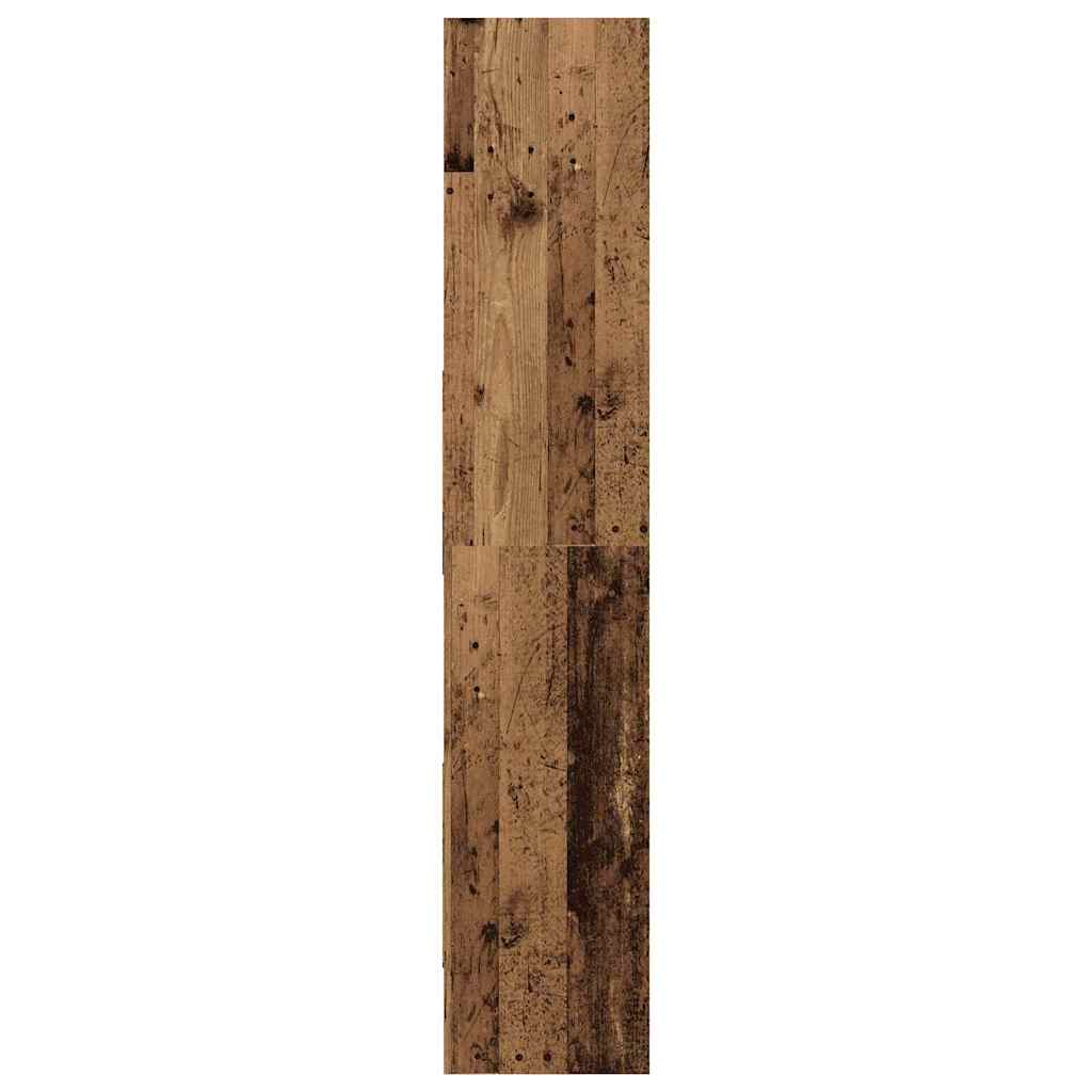 Grāmatu plaukts Vecs koks 60 x 35 x 180 cm Apstrādāta koksne