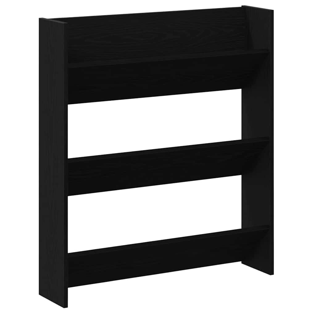 Batu skrynia su lentyna 2 pcs Juodas ąžuolas 86 x 18 x 90 cm