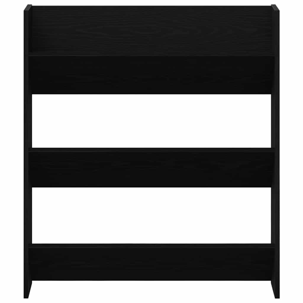 Batu skrynia su lentyna 2 pcs Juodas ąžuolas 86 x 18 x 90 cm