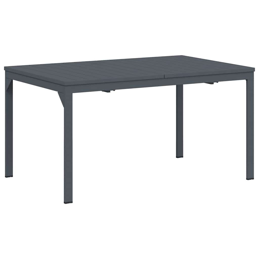 Pratęsimo stalas 2 pcs Antracitas 210 x 90 x 73 cm Plienas