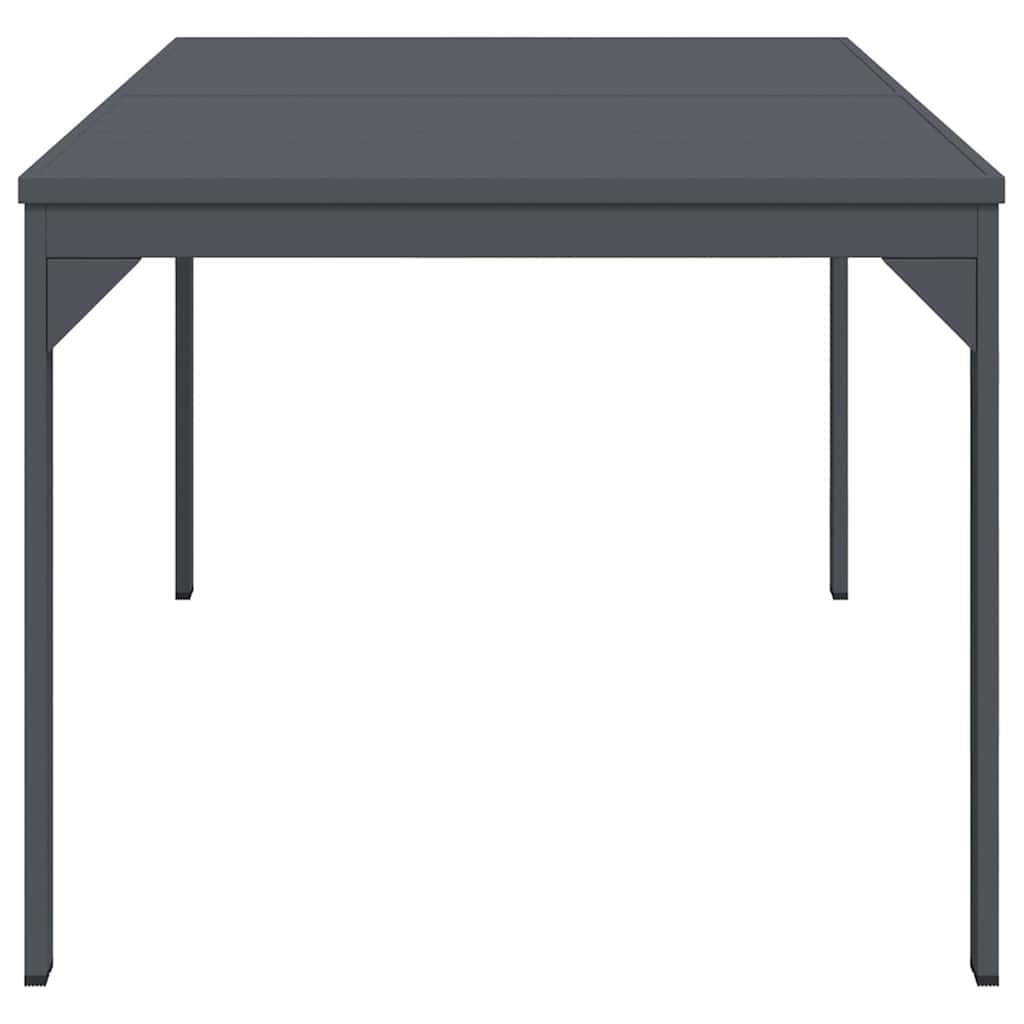 Pratęsimo stalas 2 pcs Antracitas 210 x 90 x 73 cm Plienas