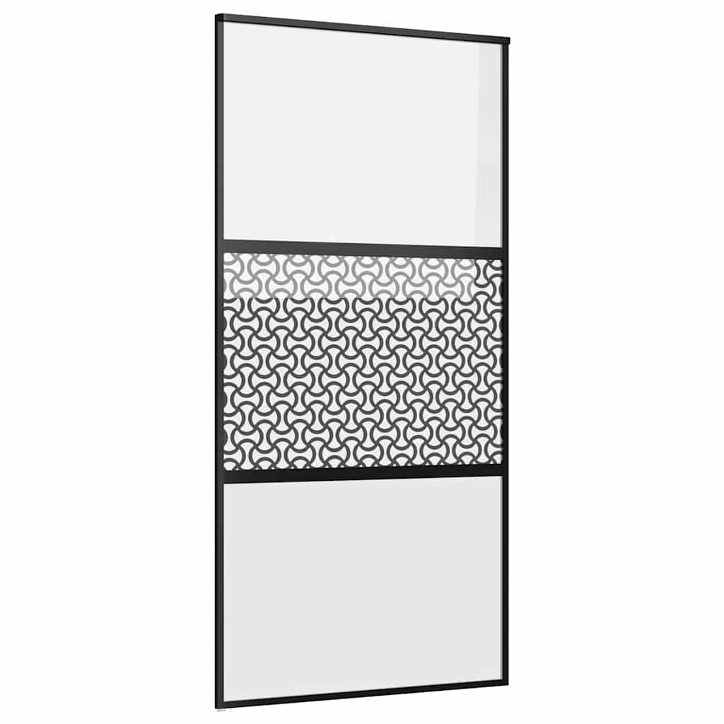 Slankios durys Juoda 102.5 x 205 cm