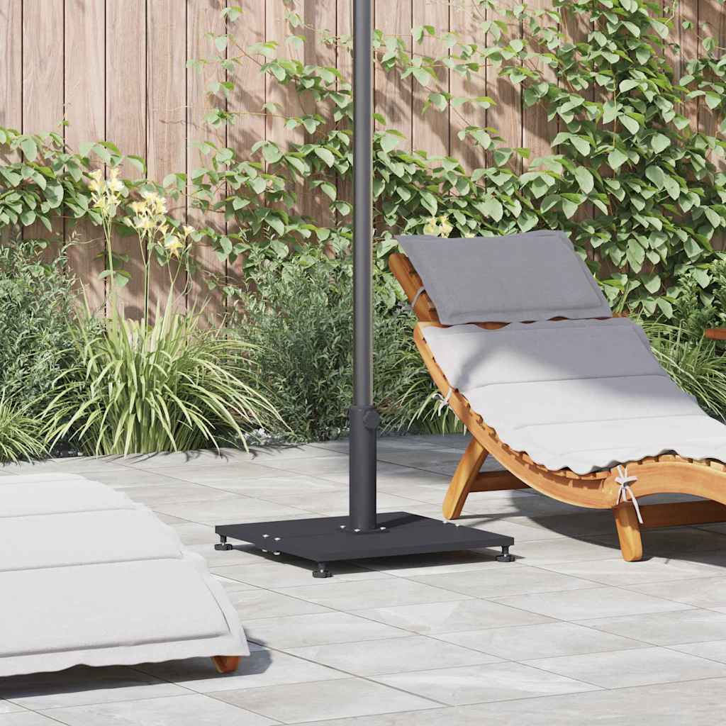 Outdoor Umbrella Stands Dark gray 45 x 45 x 31 cm Steel