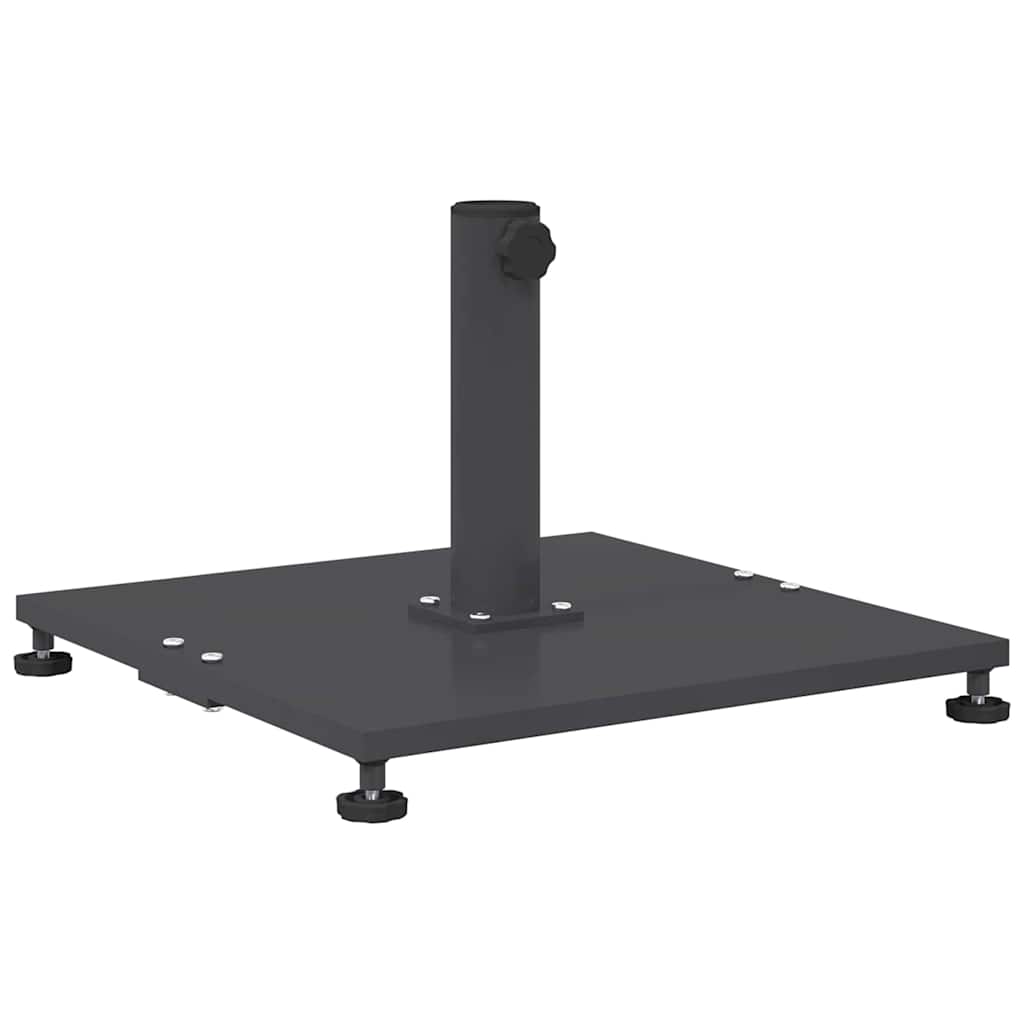 Outdoor Umbrella Stands Dark gray 45 x 45 x 31 cm Steel